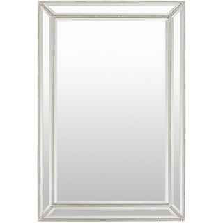 Livabliss Danika Wood Framed Medium Size Rectangular Wall Mirror - 32" x 47"