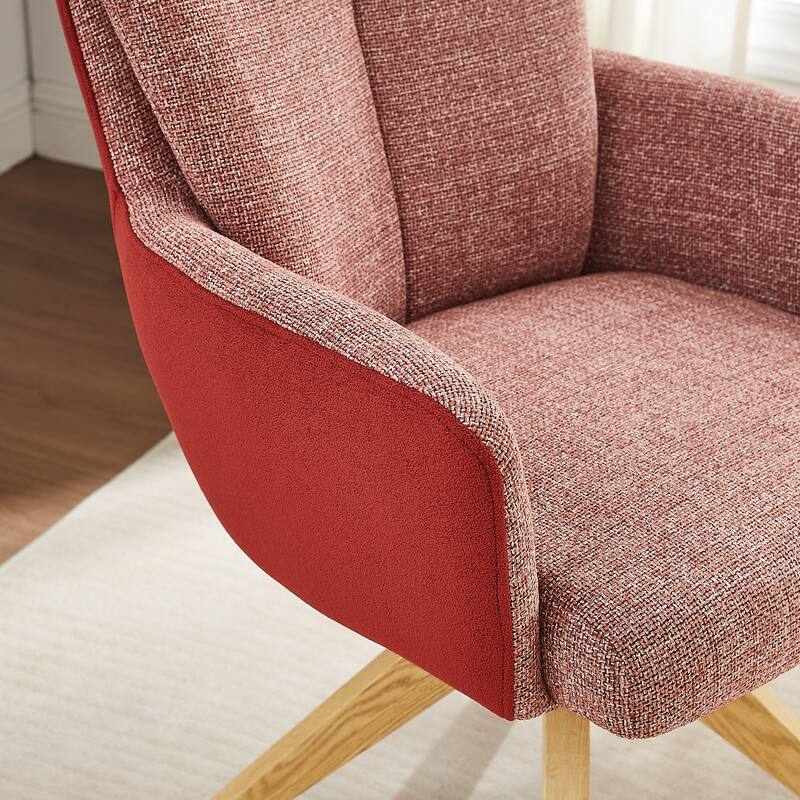Art Leon Mid-century Modern Swivel Home Office Desk Chair