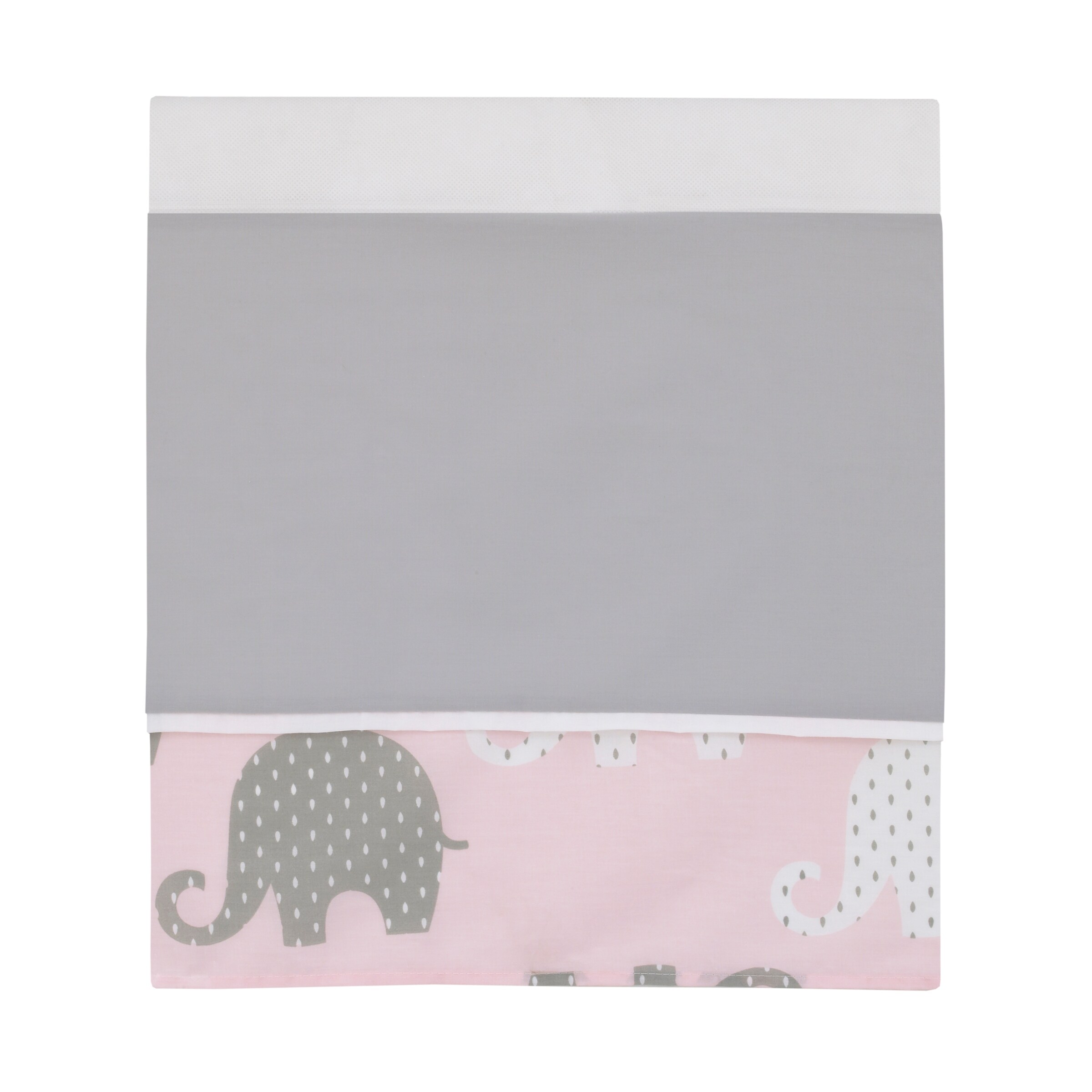 NOJO Dreamer Pink Grey Elephant 8 Piece Comforter Set