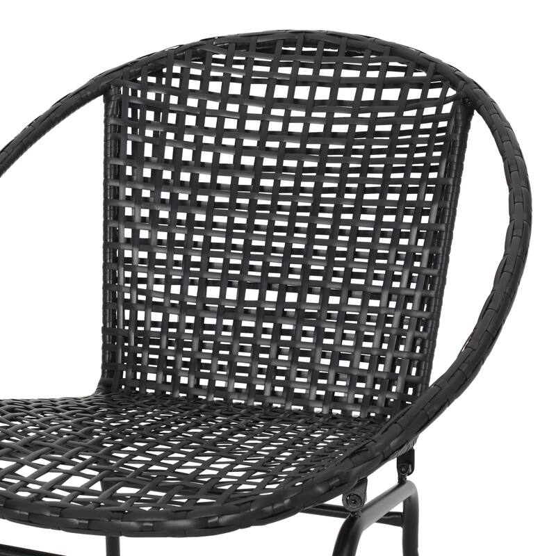 Java Outdoor 2-seater Wicker Chat Set by Christopher Knight Home