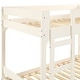preview thumbnail 10 of 23, Walker Edison Modern Solid Wood Twin Low Bunk Bed