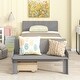 preview thumbnail 5 of 29, Twin Bed with Footboard Bench,2 drawers