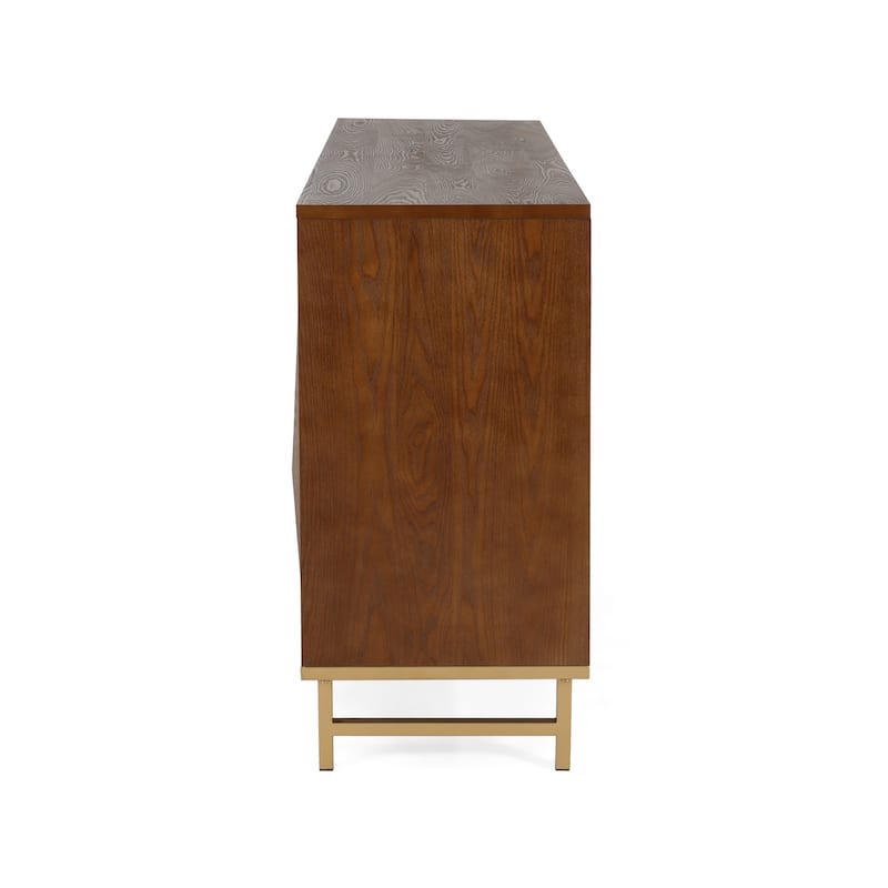Christopher Knight Home - Tobias Wide Sideboard Buffet Cabinet for Stylish and Functional Storage