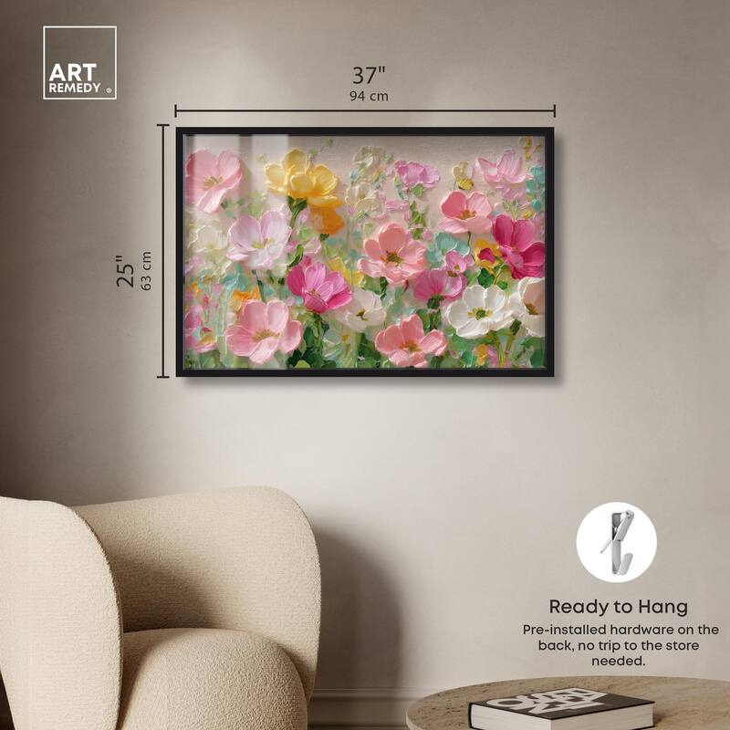Expressed in Petals I Shadowbox by Art Remedy