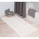 Windsor Home 100-percent Cotton Reversible Bath Mat Runner (24'' x 60'') - Cotton - 24 x 60 - Reversible - Single Piece - Ivory - Machine Wash
