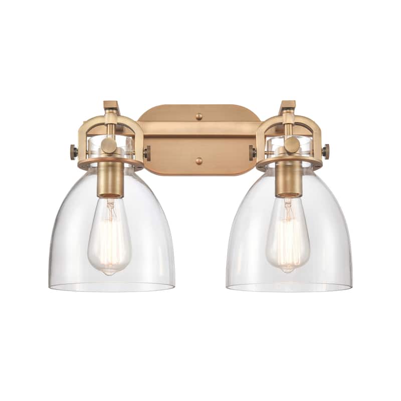 Innovations Lighting 410-2W-12-17 Newton Bell Vanity Newton Bell 2