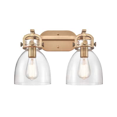 Innovations Lighting 410-2W-12-17 Newton Bell Vanity Newton Bell 2