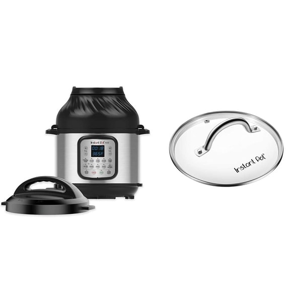 Pressure Cooker 11 in 1 8 Qt with Air Fryer Roast Bake