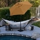 preview thumbnail 2 of 4, Astella 9' Rd Outdoor Patio Umbrella, Crank Open Push Button Tilt with built in Wind Vent