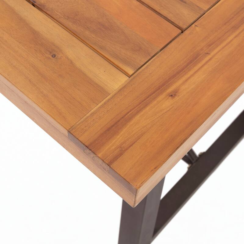 Outdoor 3 PIECE WOOD OUTDOOR DINING SET
