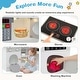 preview thumbnail 13 of 28, Honeyjoy Corner Kitchen Playset with Coffee Machine Oven Microwave - See Details