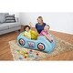 preview thumbnail 5 of 3, Fisher-Price 47 x 31 x 20 Inch Race Car Ball Pit