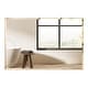 preview thumbnail 34 of 66, Rectangle Metal Framed Beveled Edge Bathroom Vanity Mirror