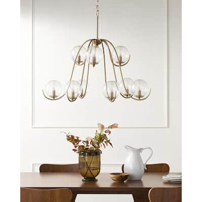 Livabliss Canela Traditional Chandelier - 32"L x 32"W x 27"H