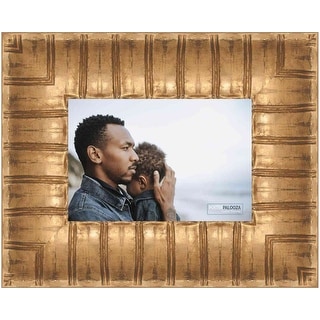 27x20 Ornate Antique Gold Complete Wood Picture or Puzzle Frame with UV ...