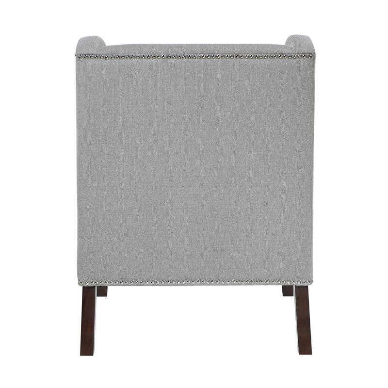 LaFollette 29" Textured Accent Chair - Nailhead Trim