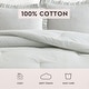 preview thumbnail 7 of 6, Laura Ashley Oxford Stripe Cotton All Season Comforter Set Soft Breathable (Green)
