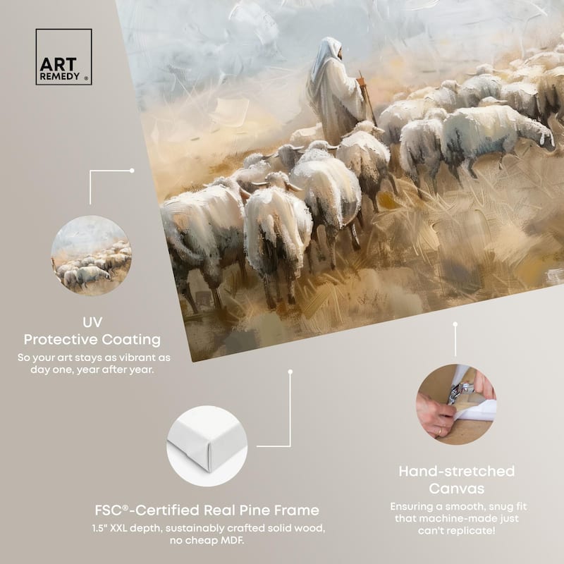Holy Earth Canvas by Art Remedy, Gallery Wrapped