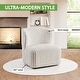 preview thumbnail 53 of 51, Lucia Swivel Chair