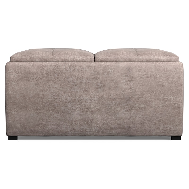 WYNDENHALL Franklin Wide Contemporary Table Ottoman