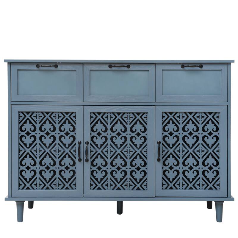 3 Door 3 Drawer Cabinet, American Furniture