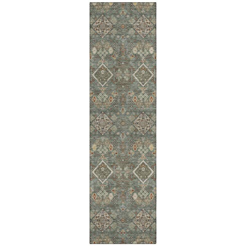 Machine Washable Indoor/ Outdoor Global Bidunga Chantille Rug