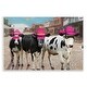 preview thumbnail 1 of 8, Stupell Superhero Cows in Town Wall Plaque Art Design By Porter Hastings 15 x 10