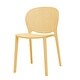 preview thumbnail 4 of 4, Gyna 14 Inch Kids Side Chair, Round Dotted Backrest, Set of 4, Armless, Yellow