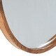 preview thumbnail 7 of 85, Stewart Modern Bevelled Wall Mirror - Natural Wood