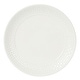 preview thumbnail 3 of 9, Martha Stewart 30 Piece Basket Weave New Bone China Embossed Porcelain Dinnerware Set