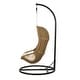 preview thumbnail 8 of 16, Ripley Wicker Hanging Chair by Christopher Knight Home