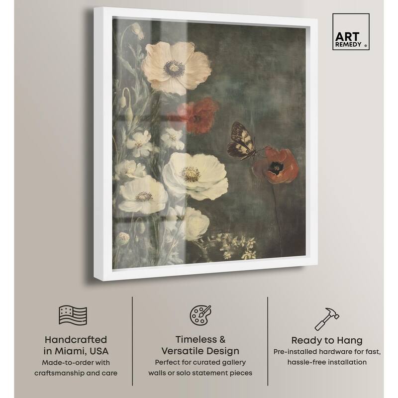 Vintage Botanicals I Shadowbox by Art Remedy