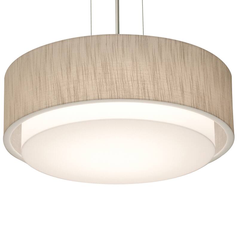 AFX SAP1614MB-JT Sanibel 2 Light 16" Wide Suspension Pendant with - Satin Nickel