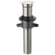 preview thumbnail 4 of 3, Delta RP101632 Push Pop Up Drain without Overflow and Metal Tail Piece Brilliance Polished Nickel