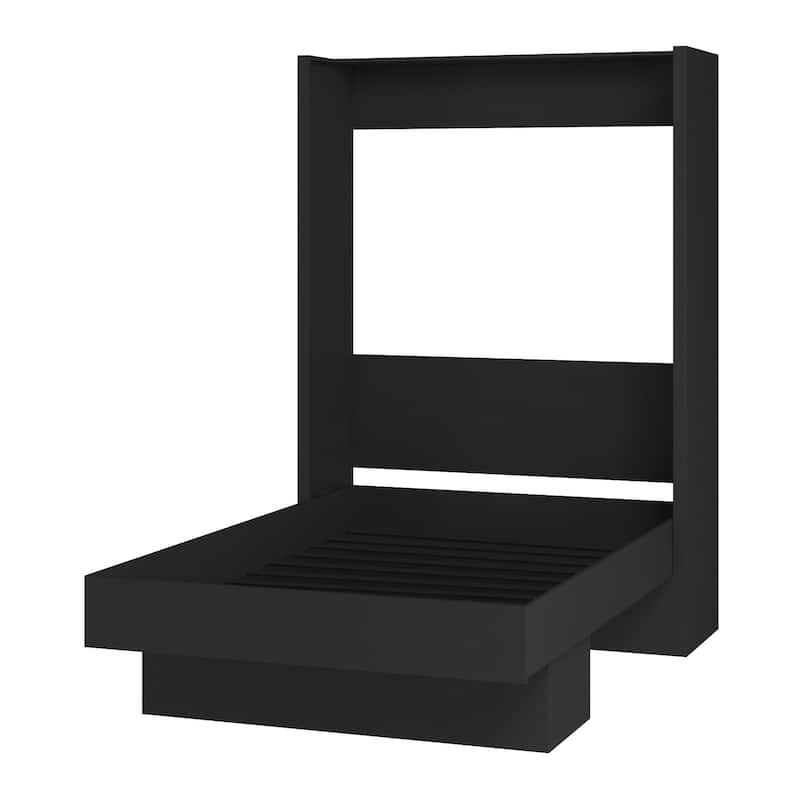 Oakland Living Easy Lift Brazilian Queen Contemporary Murphy Bed with Shelf