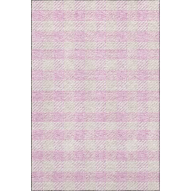 Premium Washable Super Soft Plaid Mayfield Rug