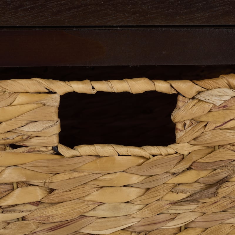 SAFAVIEH Alverta Red Storage Side Table - 15.9" x 13" x 27.6" - 16"W x 13"D x 26"H