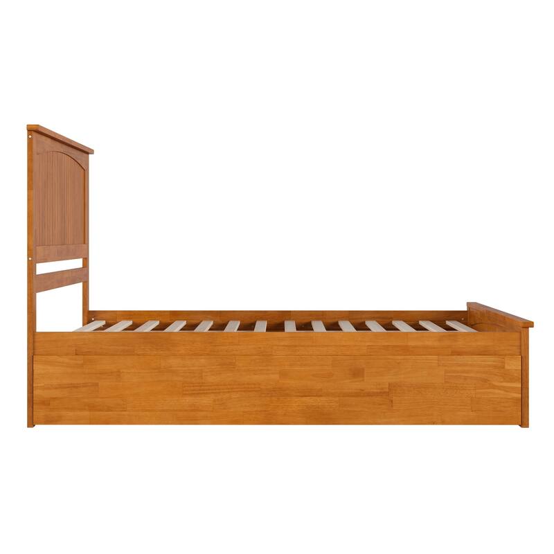 Nantucket Bed with Matching Footboard and Twin XL Trundle