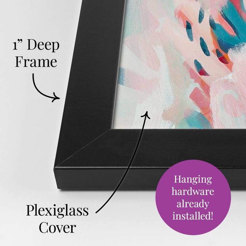 "Dawn Atlanta GA" Black Framed Print