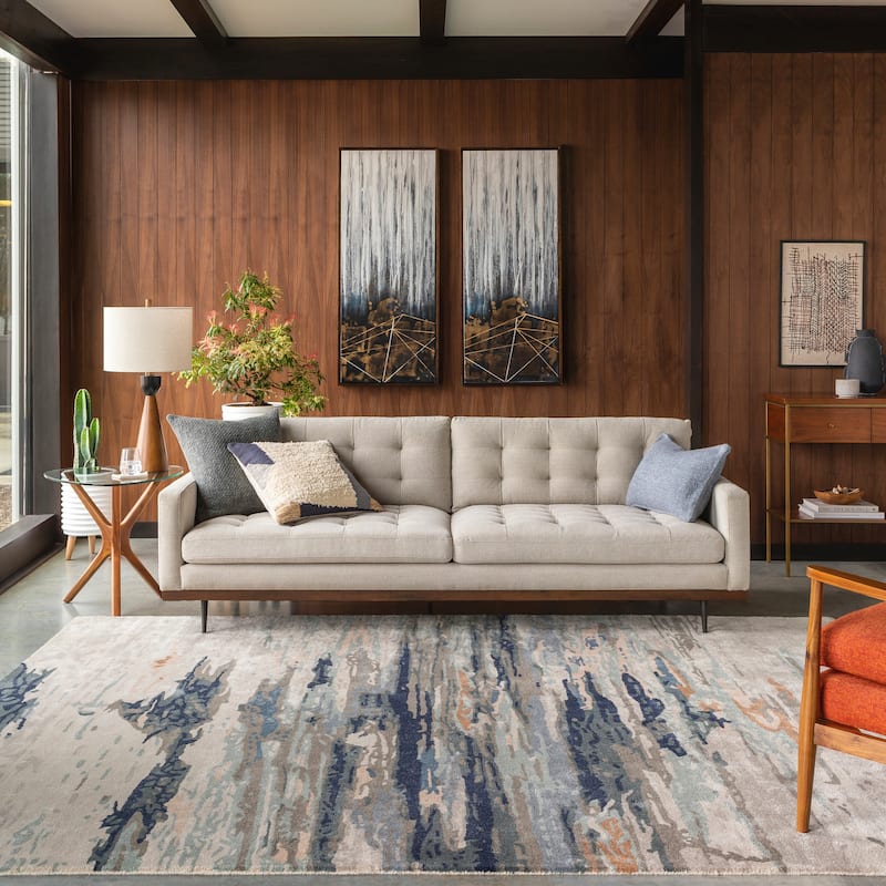 Surya El Capitan Modern Hand-tufted Area Rug - 12' x 18' - Taupe