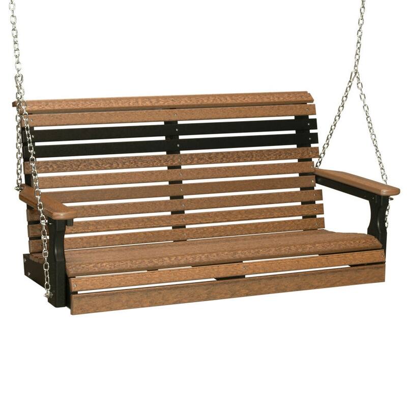 Poly Lumber Plain Rollback Swing