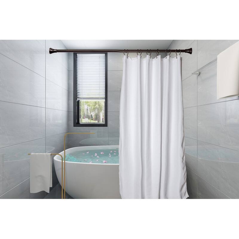 Utopia Alley Rustproof Zinc Shower Curtain Hooks Rings, Set of 12