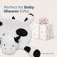 preview thumbnail 5 of 4, Bearington Lil' Gilly 30" Cow Tummy Time Mat, Cow Baby Pillow Blanket for Baby - Multi