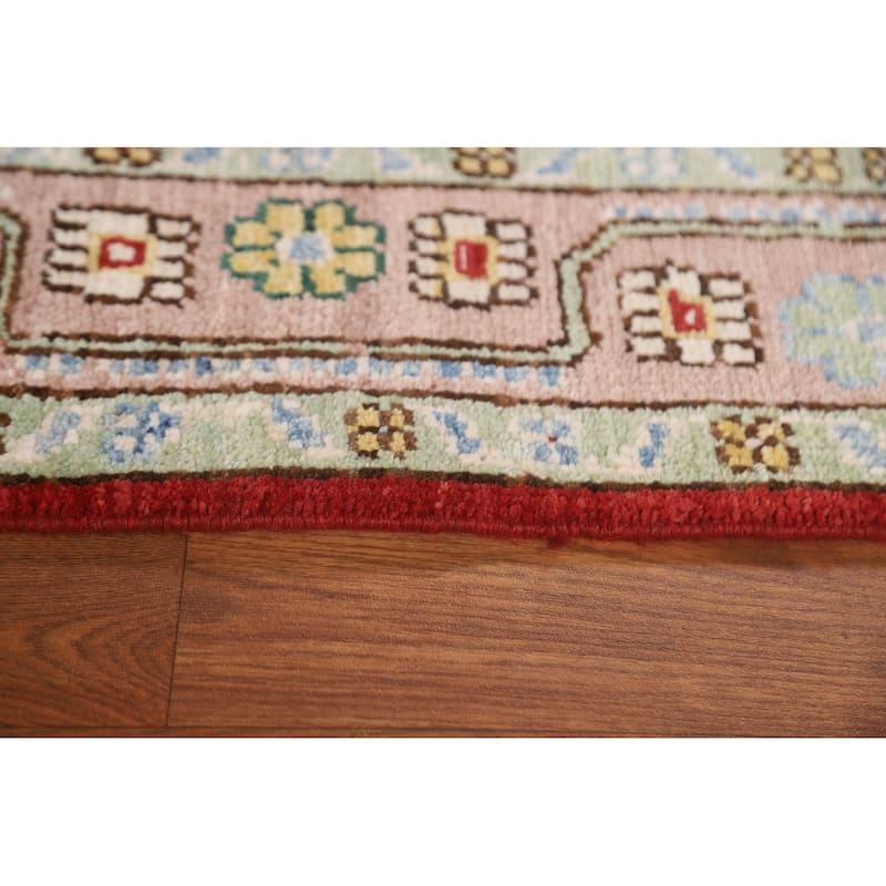 Oushak Turkish Area Rug Hand-knotted Wool Carpet - 4'6"x 6'1"