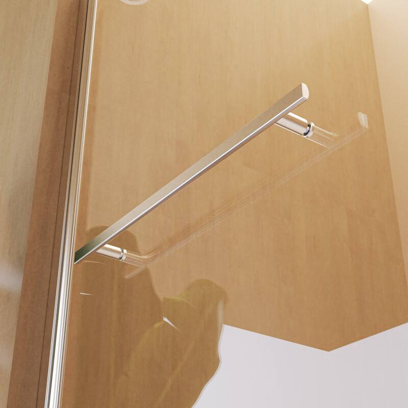 31"W x 55"H Frameless Folding Pivot Tub Door