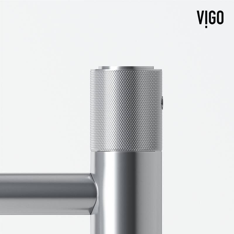 VIGO Cypress 21"L x 14"W Concrete Vessel Sink and Apollo 12"H Faucet Set