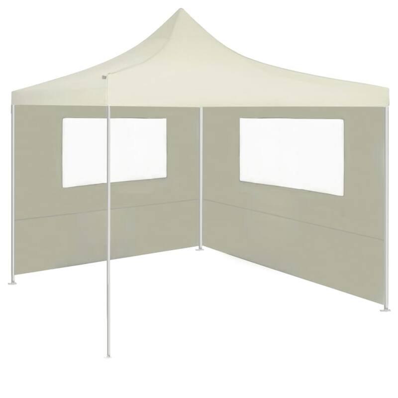vidaXL Canopy Sidewall Patio Pavilion Panel Walls Gazebo Sidewall with Windows