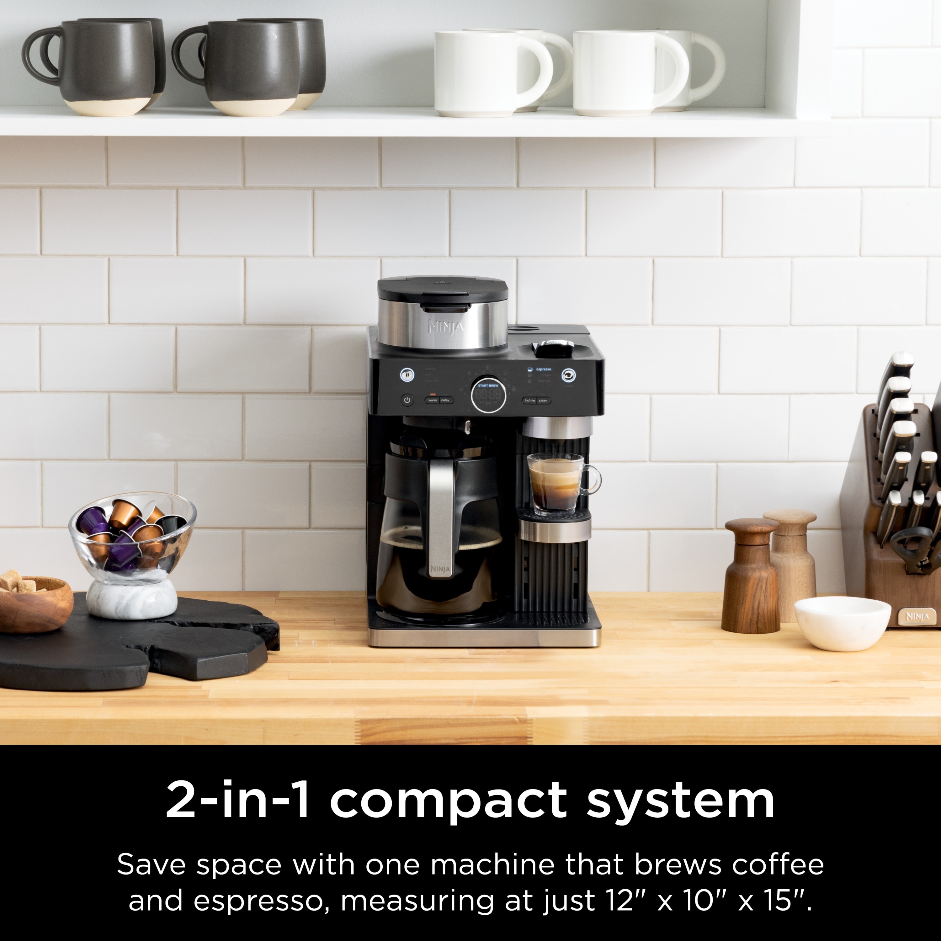 Ninja CFN601 Espresso & Coffee Barista System, Ninja CFN601 Espresso, Ninja  Coffee Maker