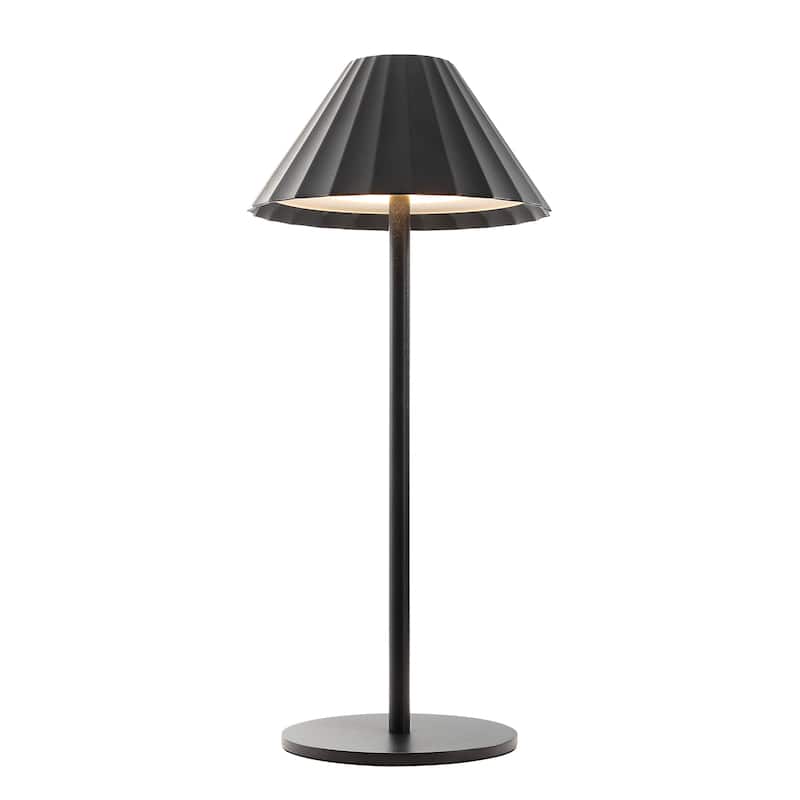Renwil Giada 12.6" Height Table Lamp, Black
