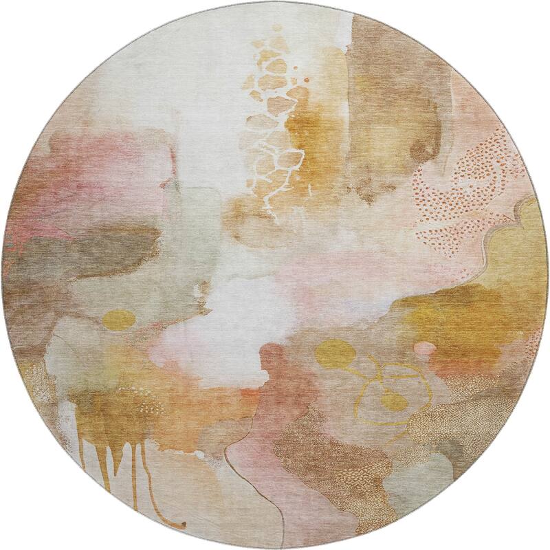 Premium Washable Super Soft Abstract Contemporary Mayfield Rug